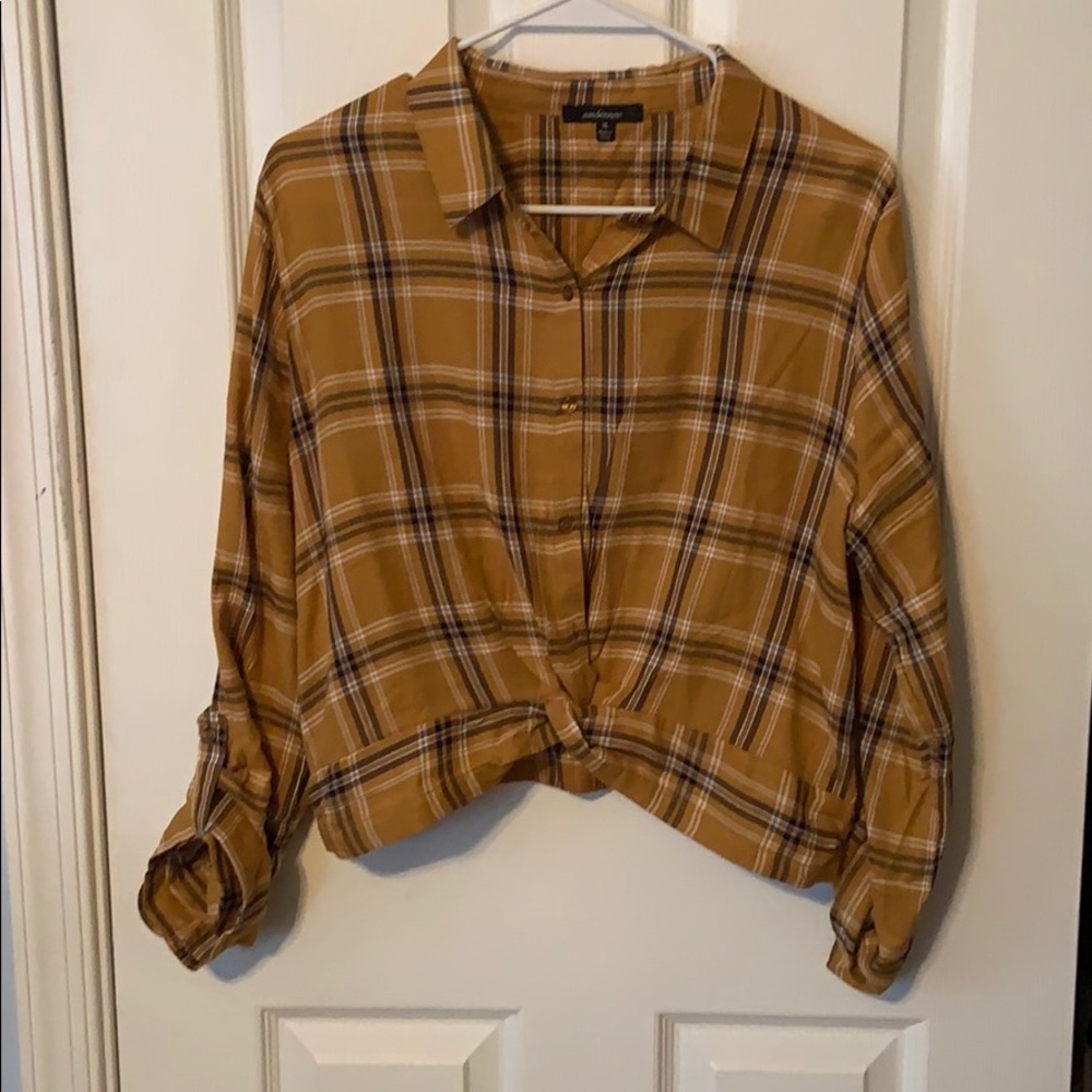 Cute plaid shirt